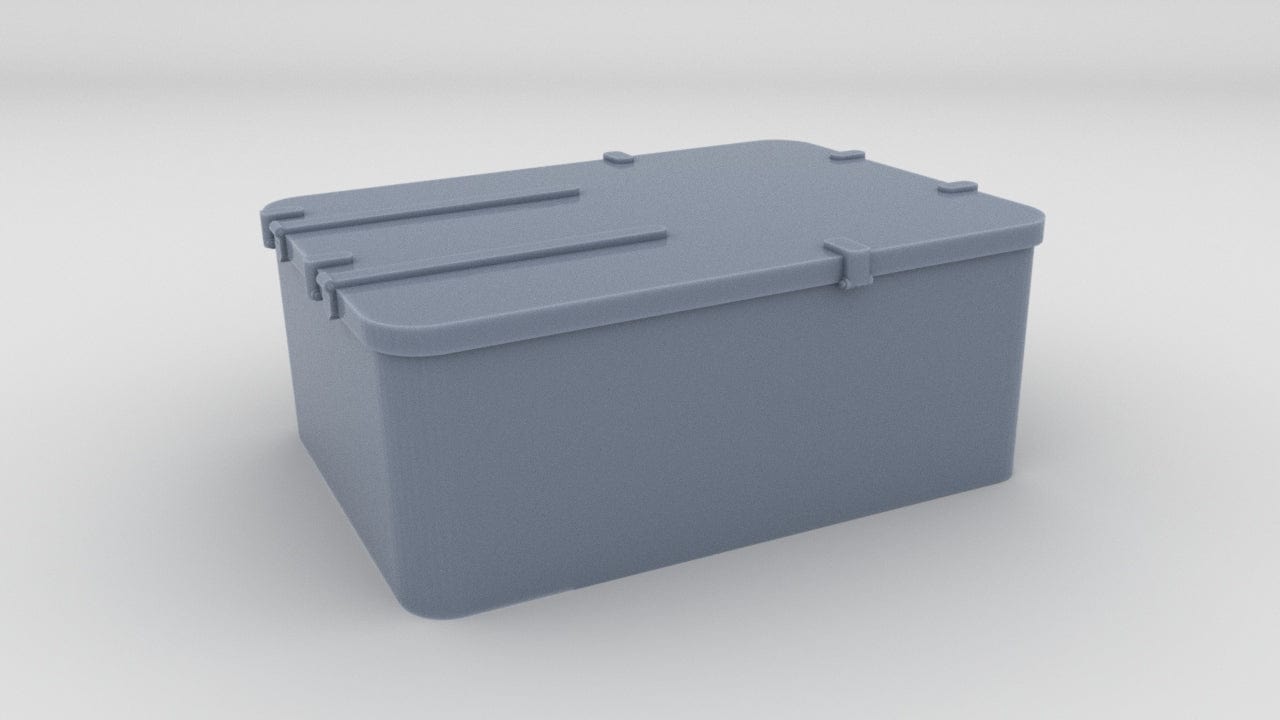 1/100 DKM Graf Spee Front Locker 2 - distefan 3d print