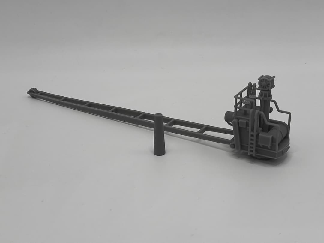 1/100 DKM Graf Spee Seaplane Crane Starboard Protosoon
