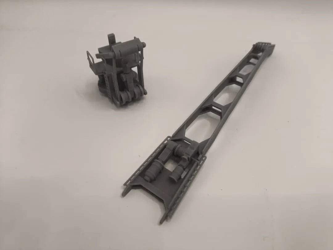 1/100 DKM Hipper Seaplane Crane Set - distefan 3d print