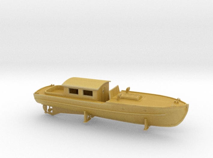 1/100 DKM Narvik-Klasse Z37 motorboat - distefan 3d print