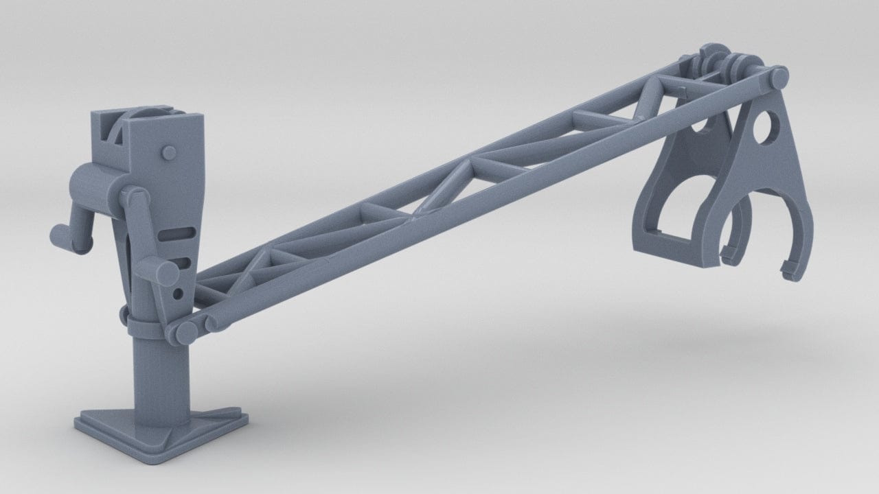 1/100 DKM Paravane Crane - distefan 3d print