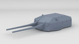 1/100 DKM Prinz Eugen 20.3cm (8in) SK L/60 Gun Turret