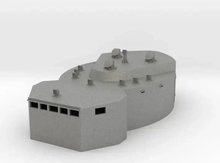 1/100 DKM Scharnhorst-fire control post fore - distefan 3d print