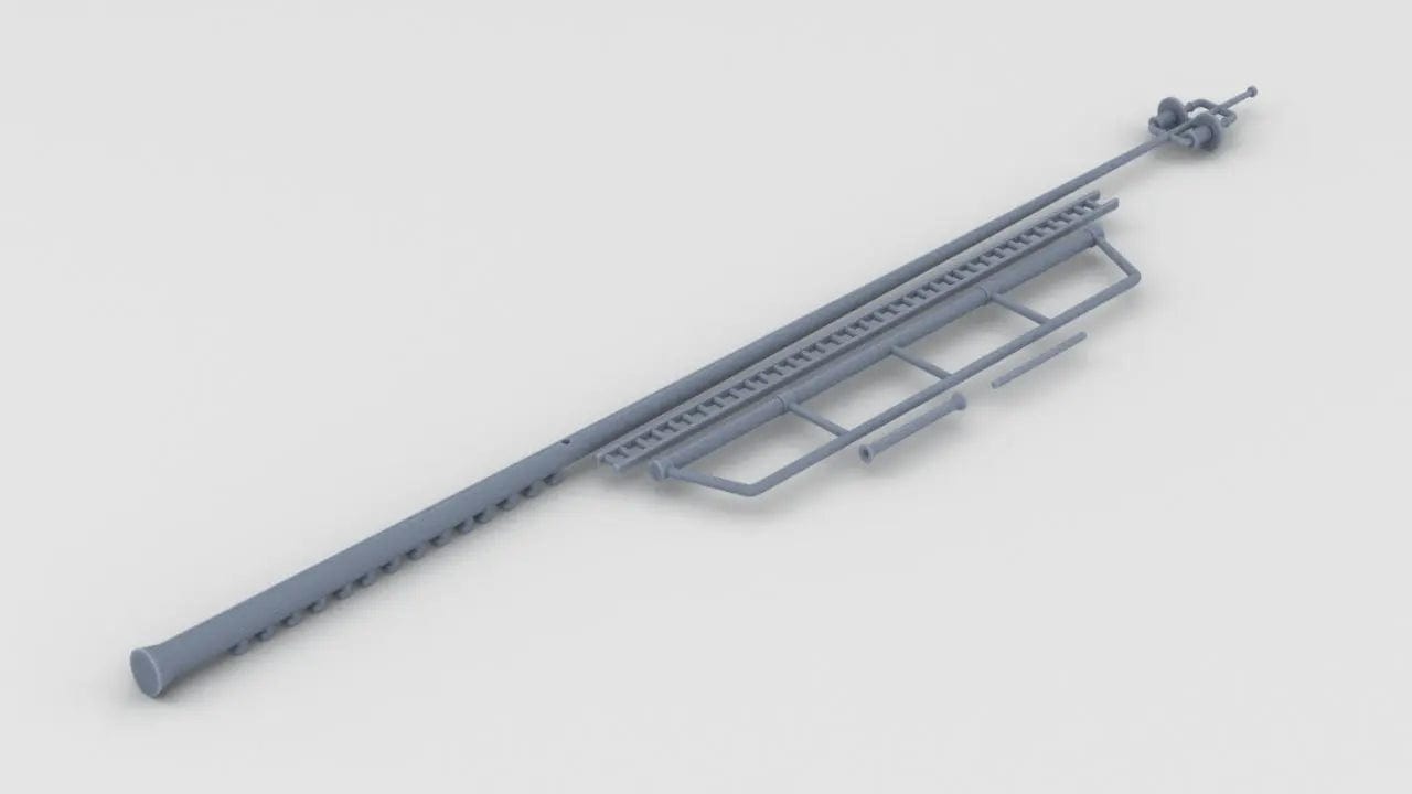 1/100 DKM Scharnhorst Foremast - distefan 3d print