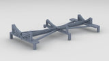 1/100 DKM Scharnhorst Funnel Assembly/Boat Racks Mid
