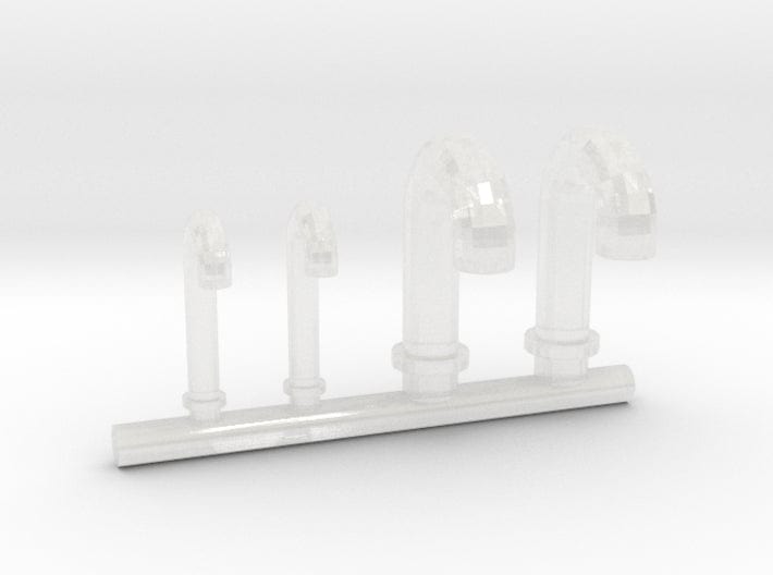 1/100 DKM ventilation tubes set - distefan 3d print