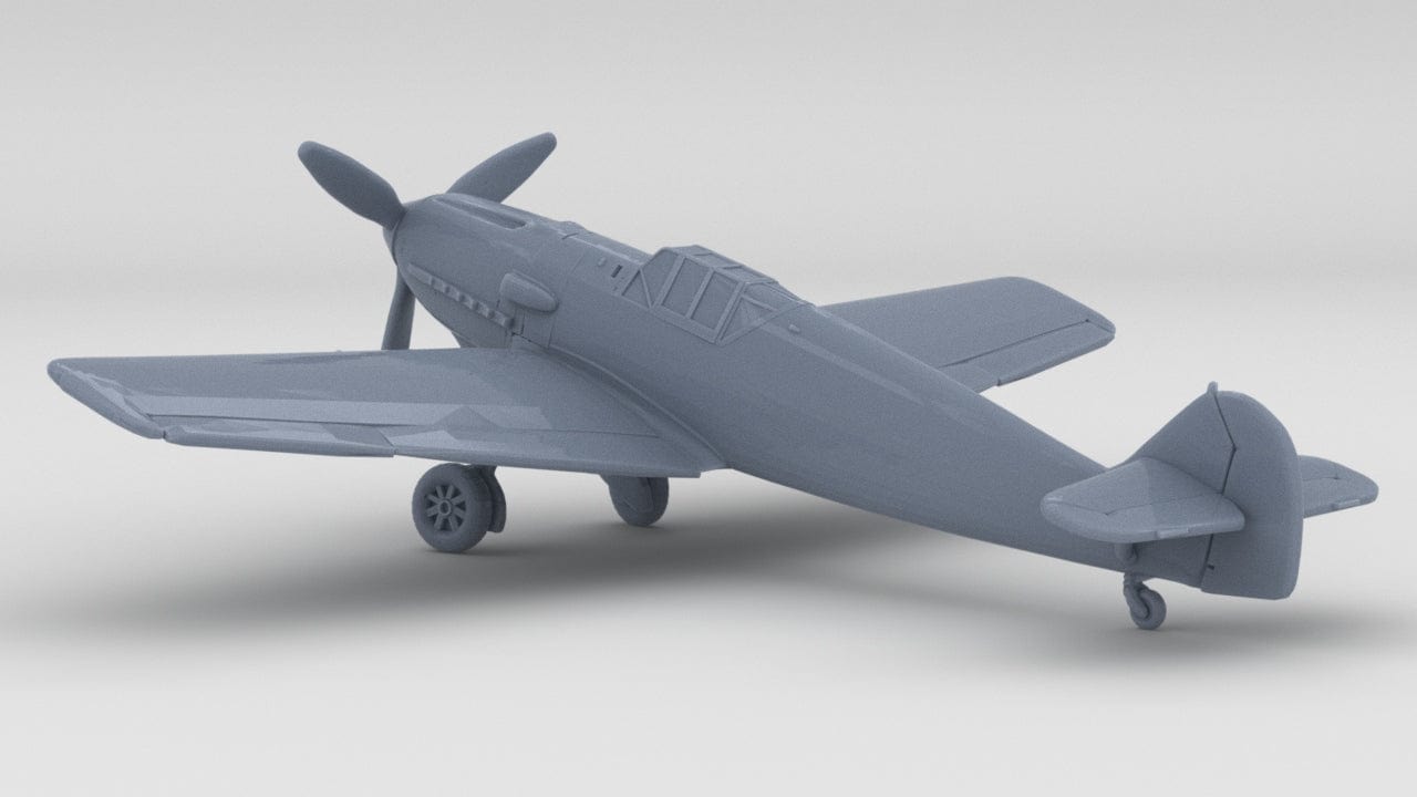 1/100 German Me 109 Fighter Aircraft - distefan 3d print