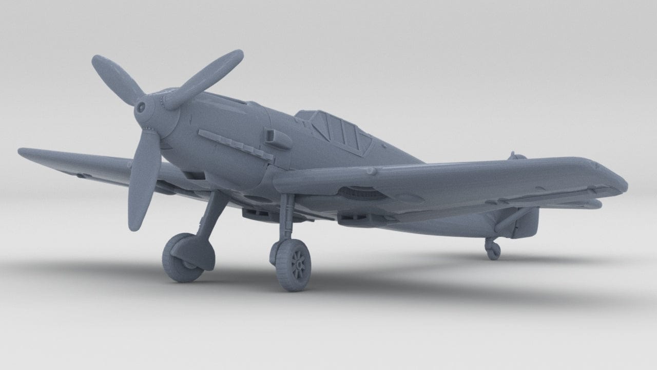 1/100 German Me 109 Fighter Aircraft - distefan 3d print