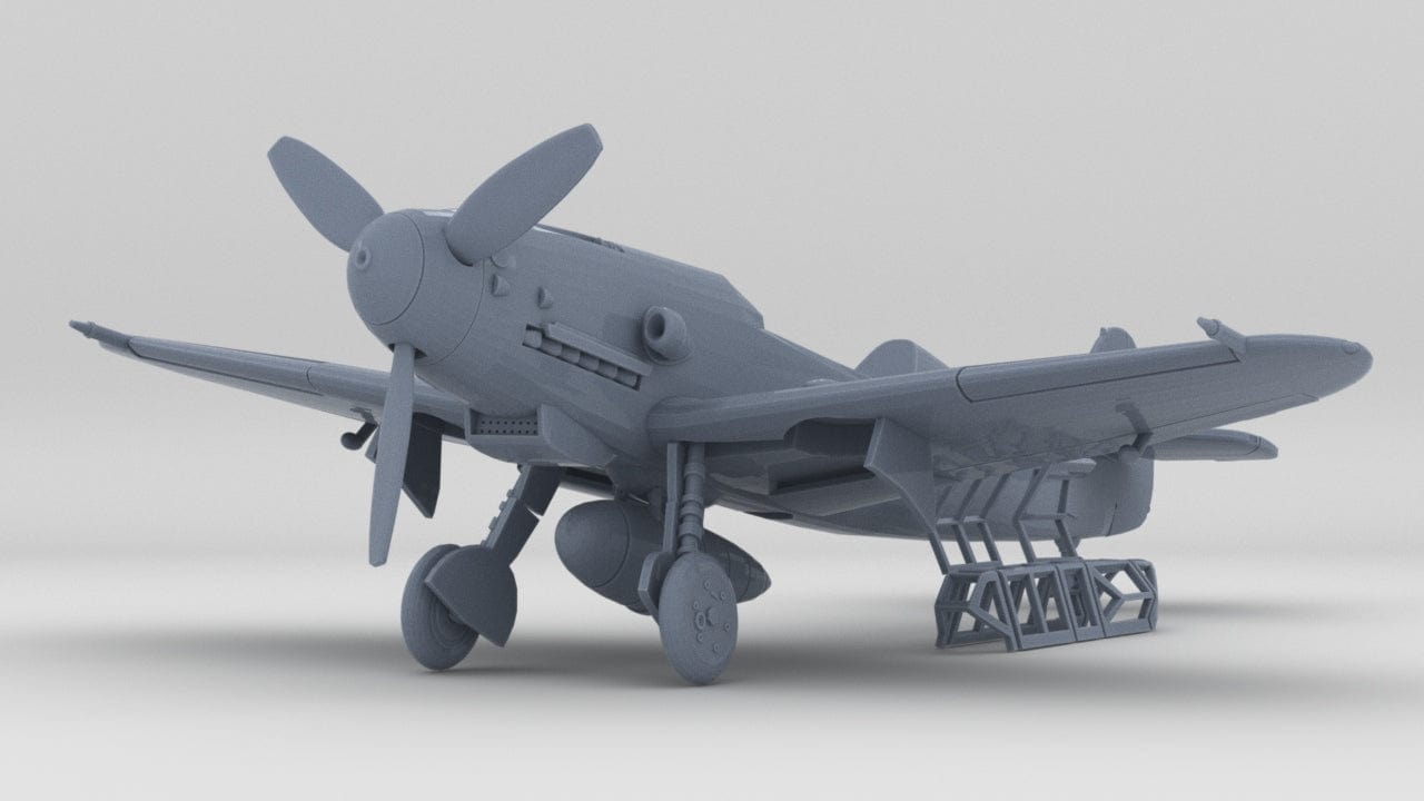 1/100 Germany Bf-109 G-12 Set - distefan 3d print