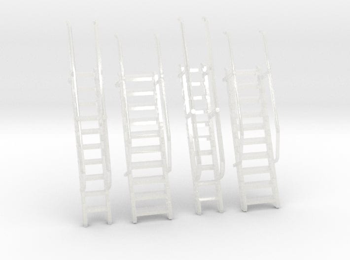 1/100 Germany typical ladders set - distefan 3d print