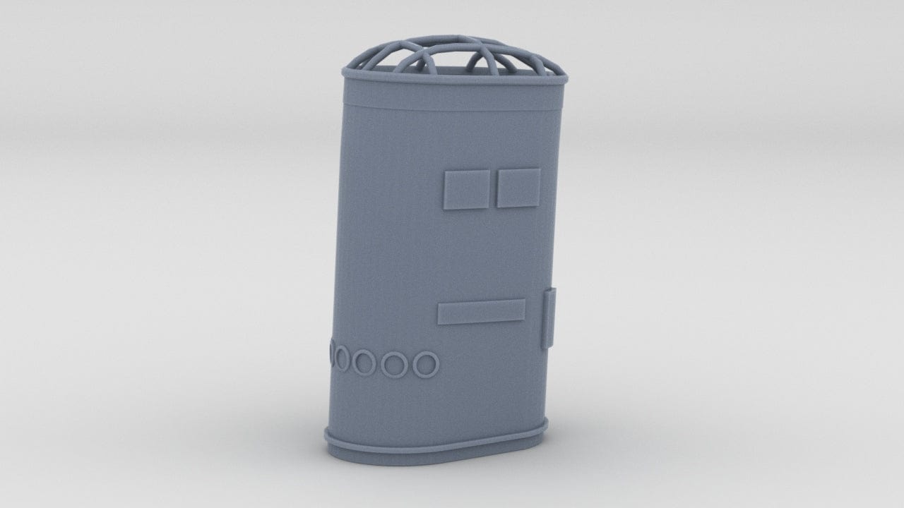 1/100 HMS Elfreda Aft Funnel - distefan 3d print