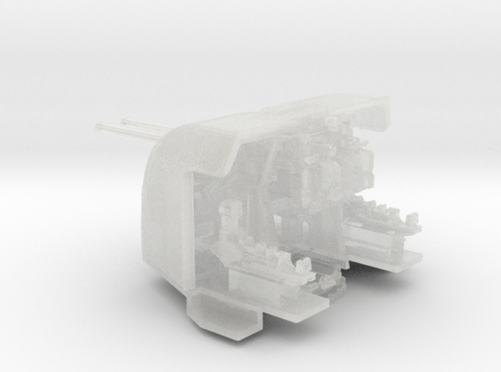 1/100 HMS Exeter QF 4-inch Naval Gun - distefan 3d print