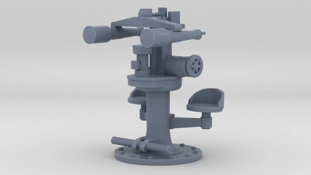 1/100 IJN 110cm Searchlight Controller- distefan 3d print