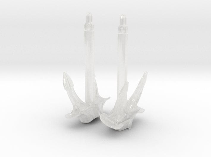 1/100 IJN anchor main 5.5 ton set 2pcs - distefan 3d print