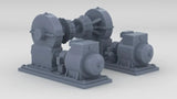1/100 IJN Electric Deck Winch Set (2pcs)