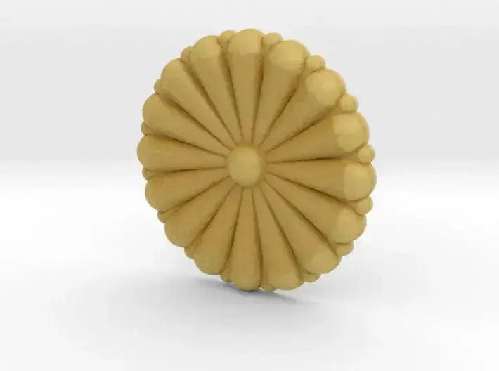 1/100 IJN gold chrysanthemum - distefan 3d print