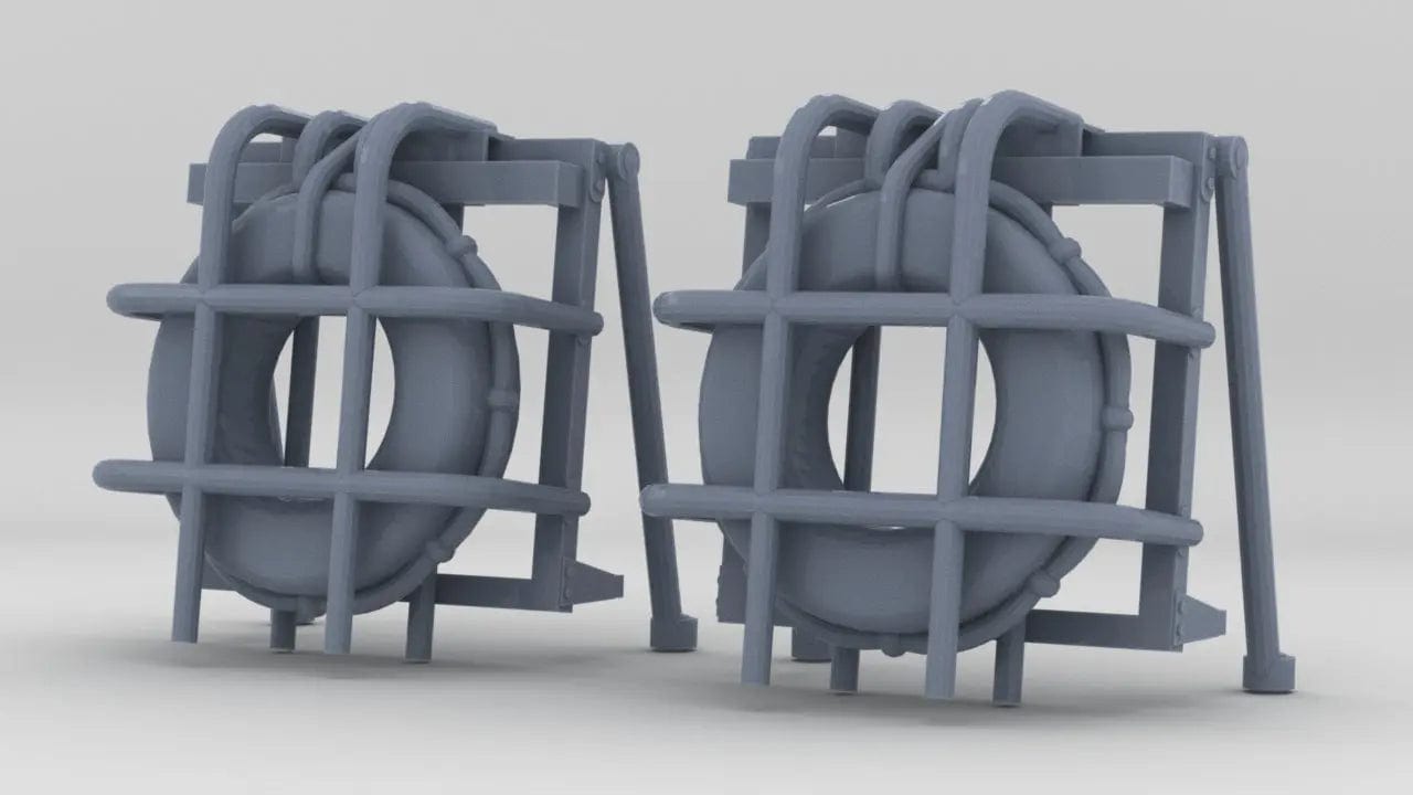 1/100 IJN Life Ring Set (2pcs)- distefan 3d print