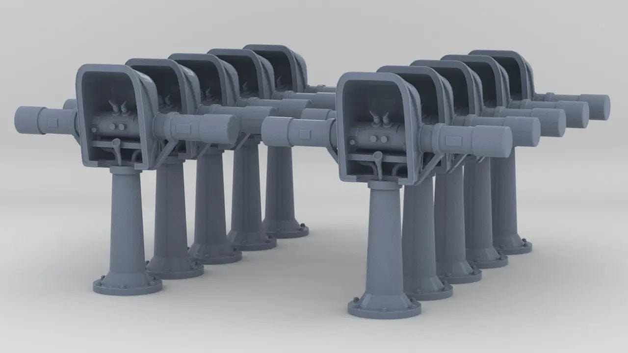 1/100 IJN Rangefinder 1.5m Set (10pcs) - distefan 3d print