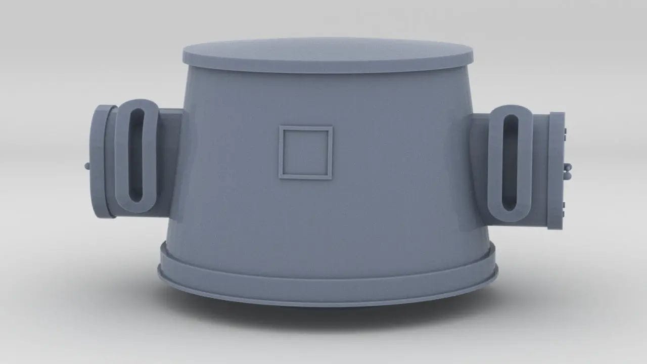 1/100 IJN Yamato 1.5m Navigation Rangefinder - distefan 3d print