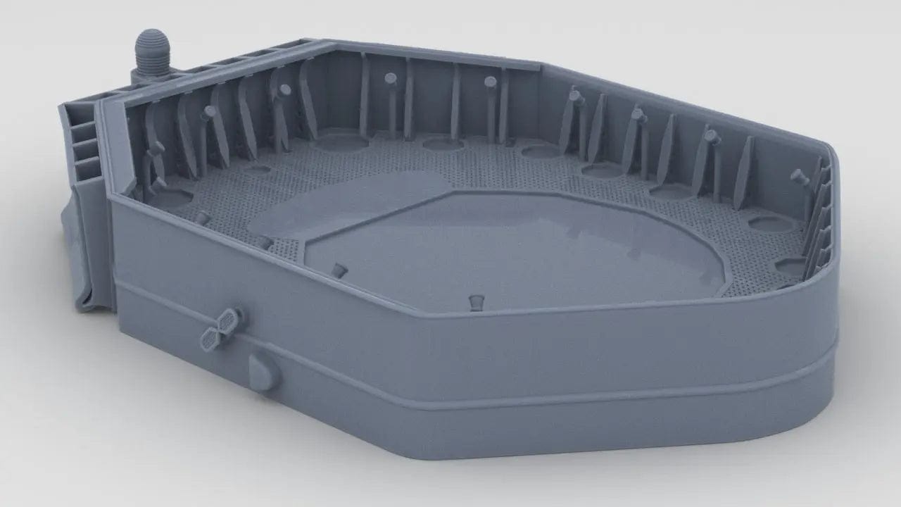 1/100 IJN Yamato Air Defence Command Station - distefan 3d print