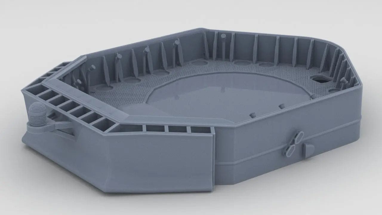 1/100 IJN Yamato Air Defence Command Station - distefan 3d print