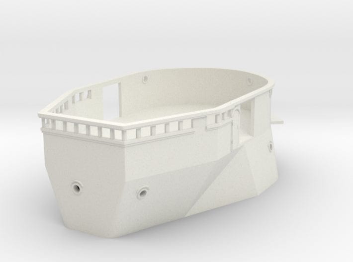 1/100 IJN Yamato bridge structure part 4 - distefan 3d print