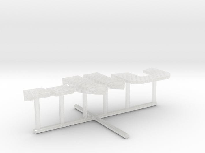 1/100 IJN Yamato bridge structure platforms part 5 - distefan 3d print