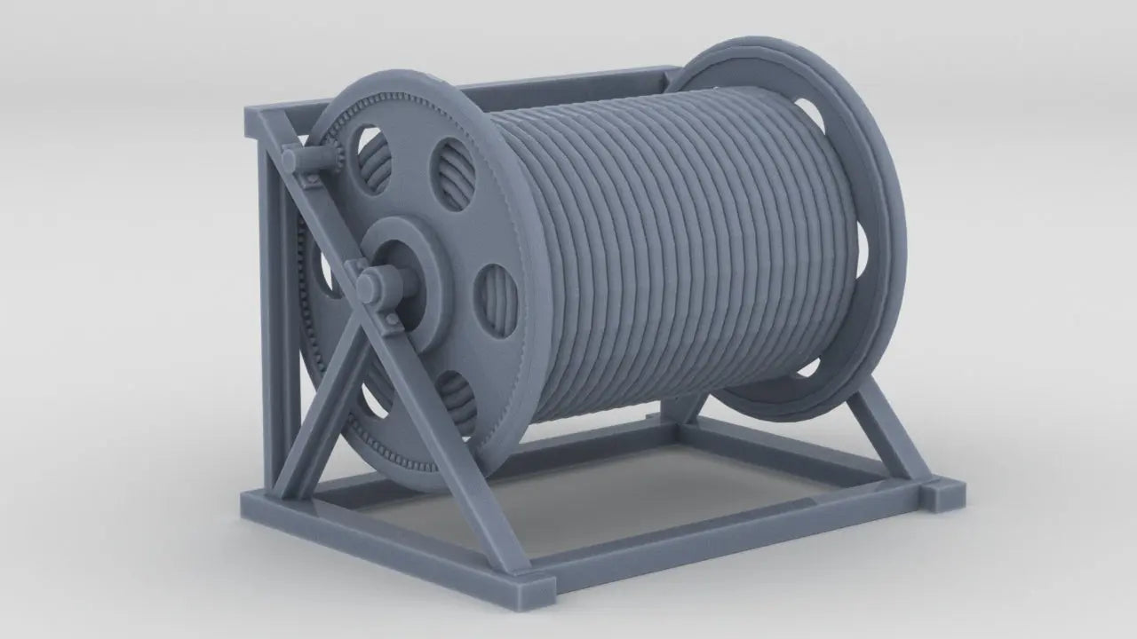 1/100 IJN Yamato Cable Reel Ø 1250 - distefan 3d print
