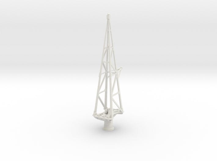 1/100 IJN Yamato crane tower - distefan 3d print