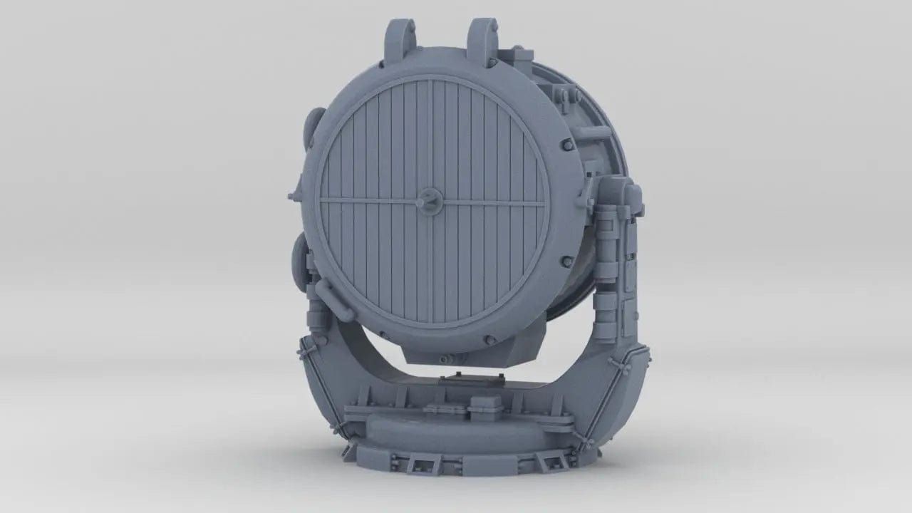 1/100 IJN Yamato Searchlight 150cm - distefan 3d print