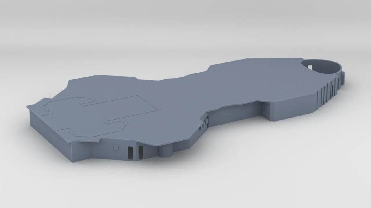 1/100 Richelieu Forward Deck 1 - distefan 3d print