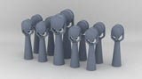 1/100 Richelieu Searchlights Set (11pcs)