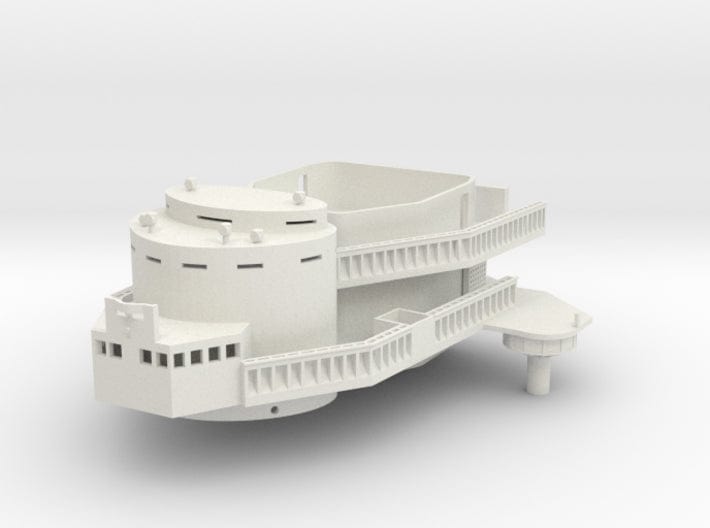 1/100 Richelieu structure forward deck 3 bridge - distefan 3d print