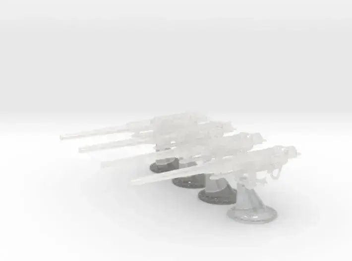 1/100 Russian 75 mm / 50 Cal. Gun Set - distefan 3d print