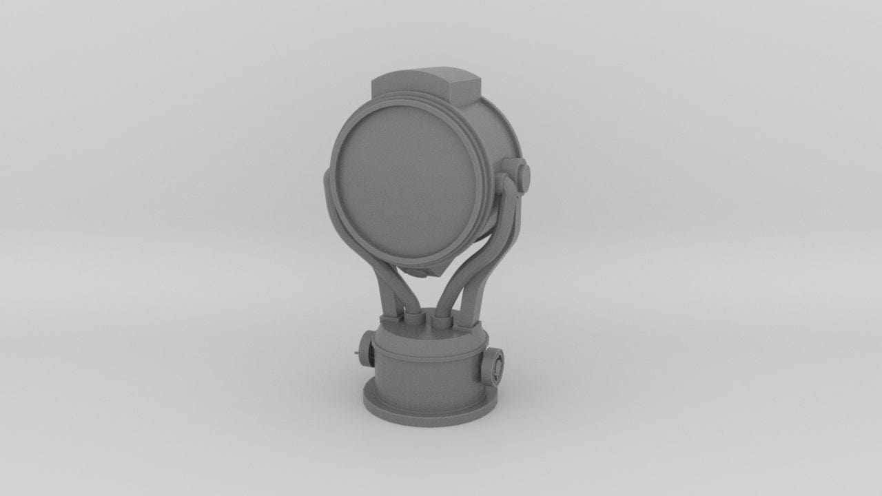 1/100 Russian WWI Searchlight - distefan 3d print