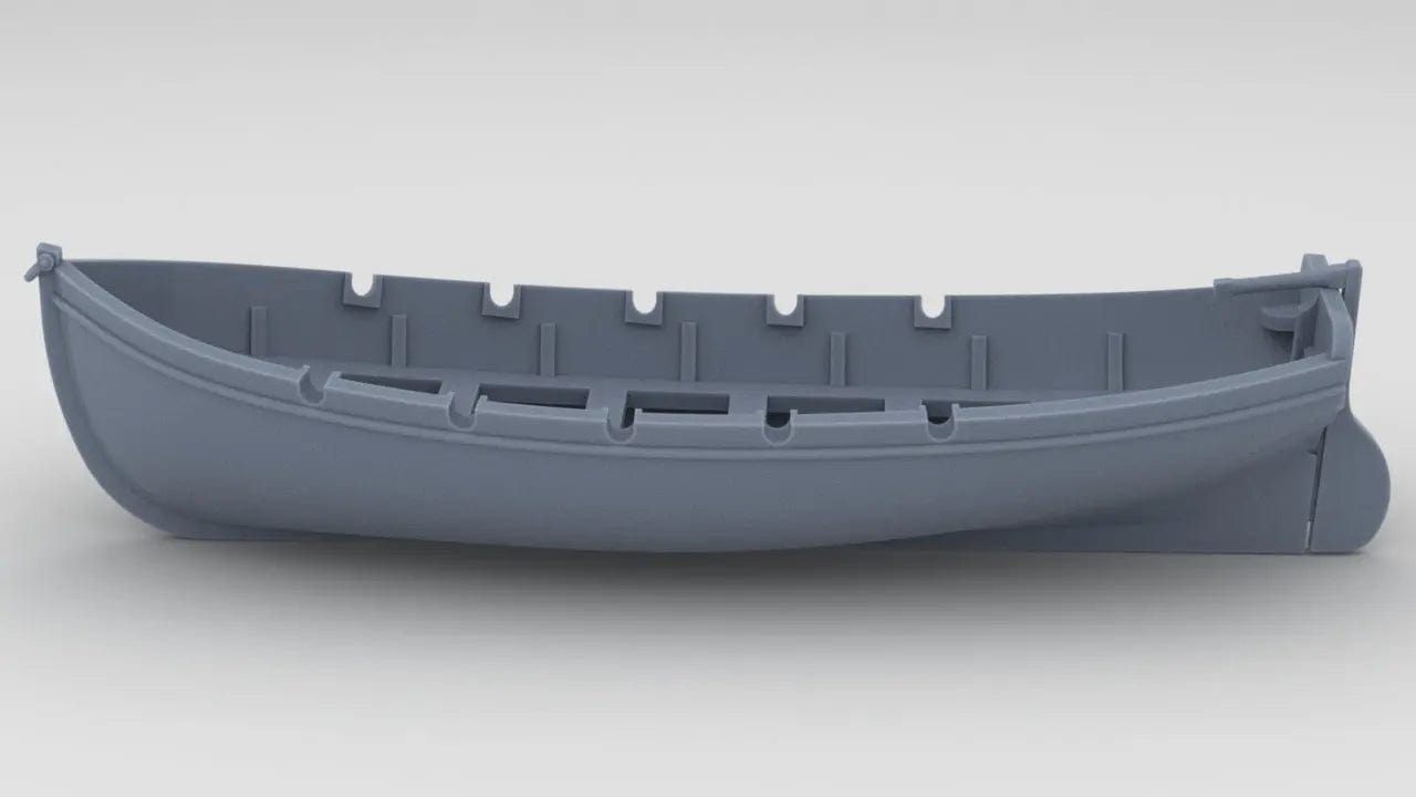1/100 SMS Emden - Jolle Kl. II - distefan 3d print
