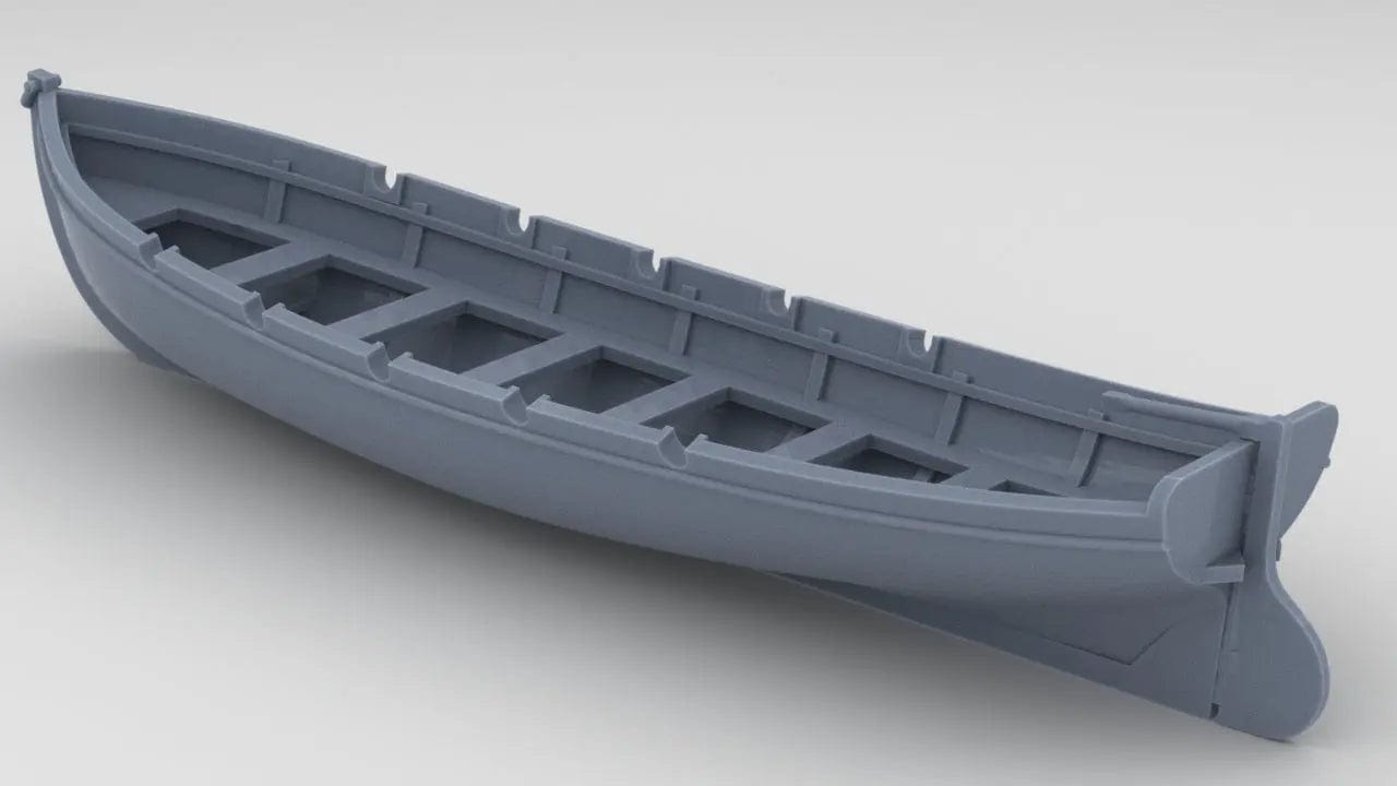 1/100 SMS Emden Ruderpinasse Kl. II (Distefan 3D Print)