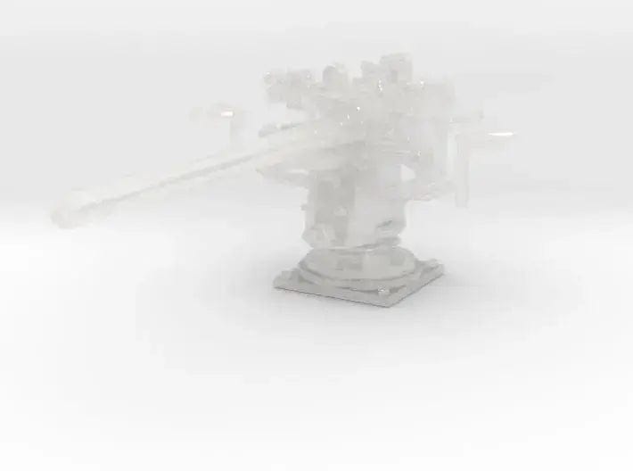 1/100 UBoot 8.8 cm SK C/35 naval deck mount - distefan 3d print