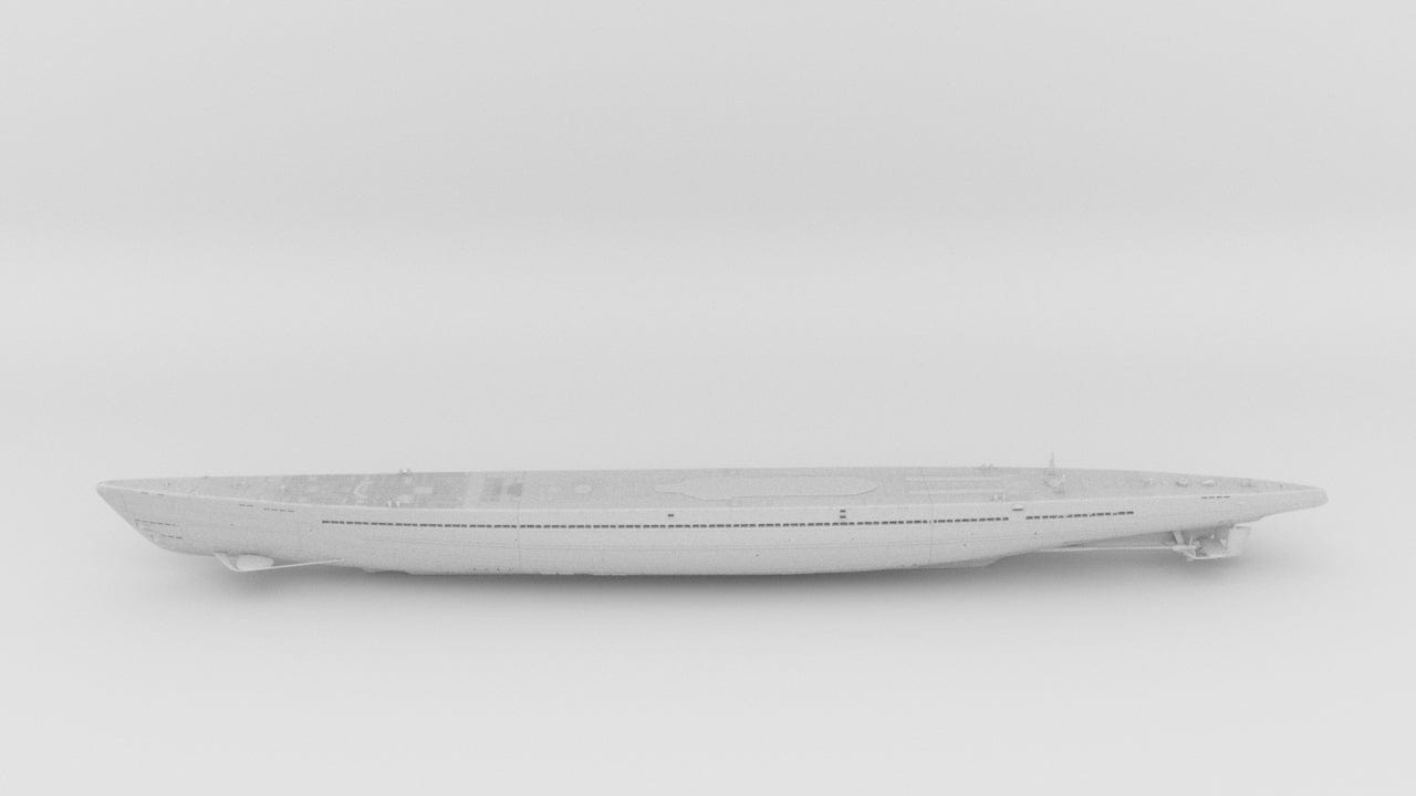 1/100 Uboot IXC U-505 Hull Set - distefan 3d print