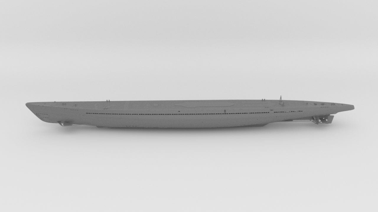 1/100 Uboot IXC U-505 Hull Set - distefan 3d print