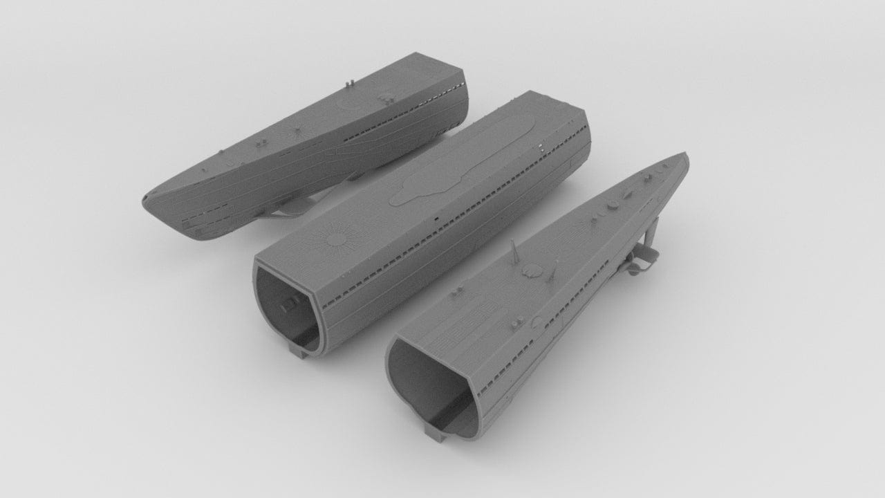 1/100 Uboot IXC U-505 Hull Set - distefan 3d print