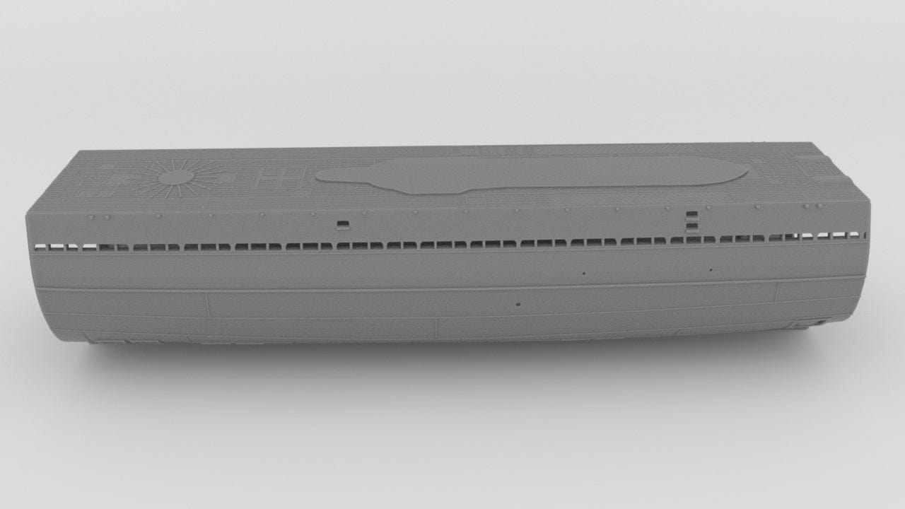 1/100 Uboot IXC U-505 Hull Set - distefan 3d print