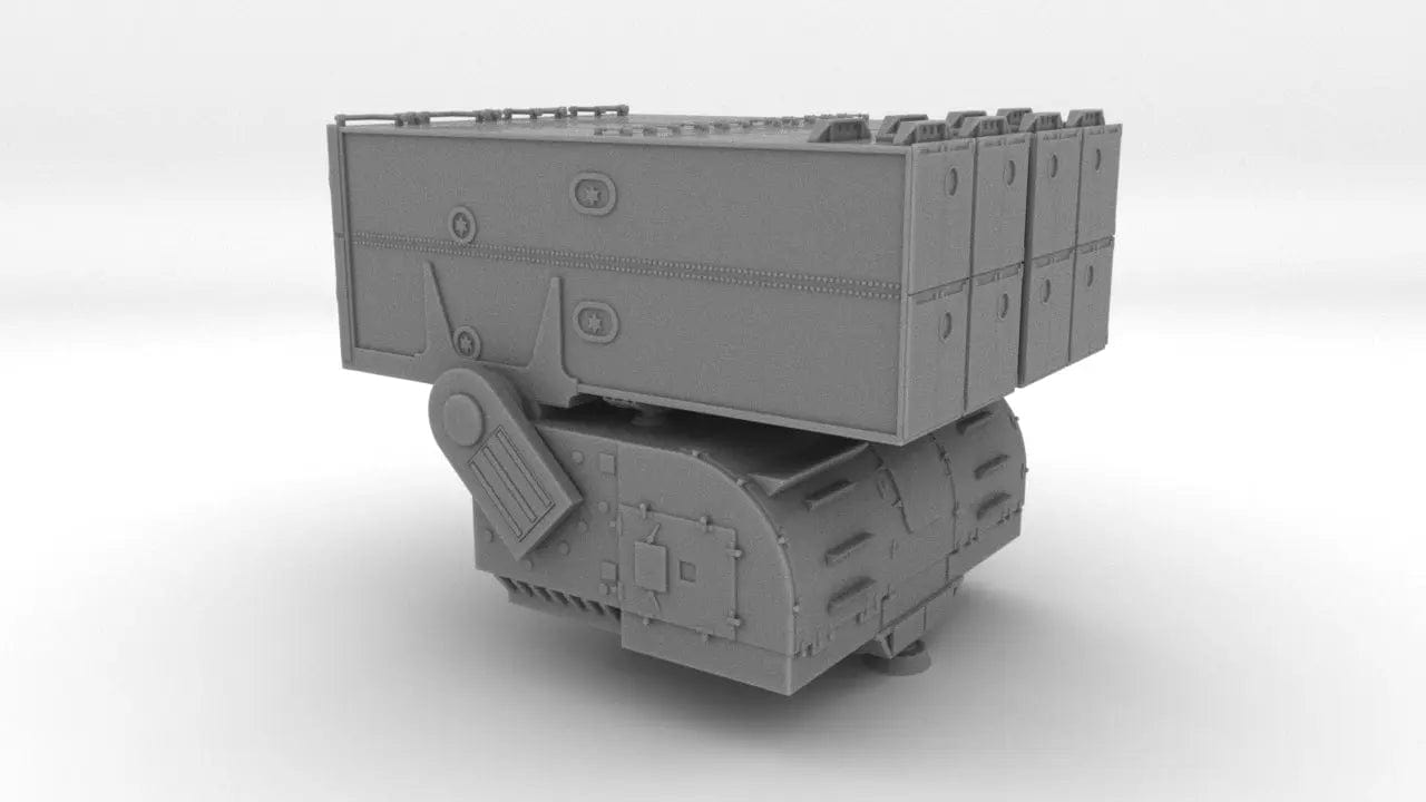 1/100 USA RUR-5A Mark 112 Asroc Launcher Kit v2 - distefan 3d print