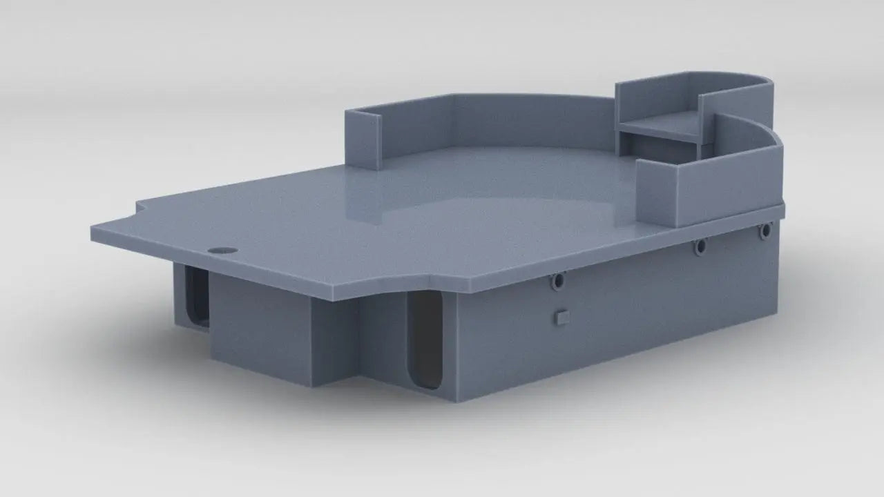 1/100 USS Helena (CL-50) Forward Deck 2 - distefan 3d print