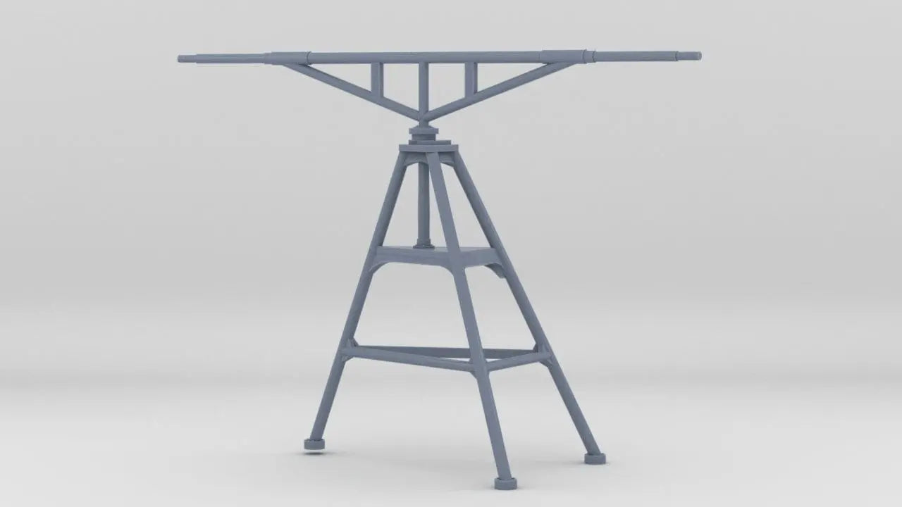 1/100 IJN Yamato Tripod Aerial Mast for 15.5cm Turret - distefan 3d print