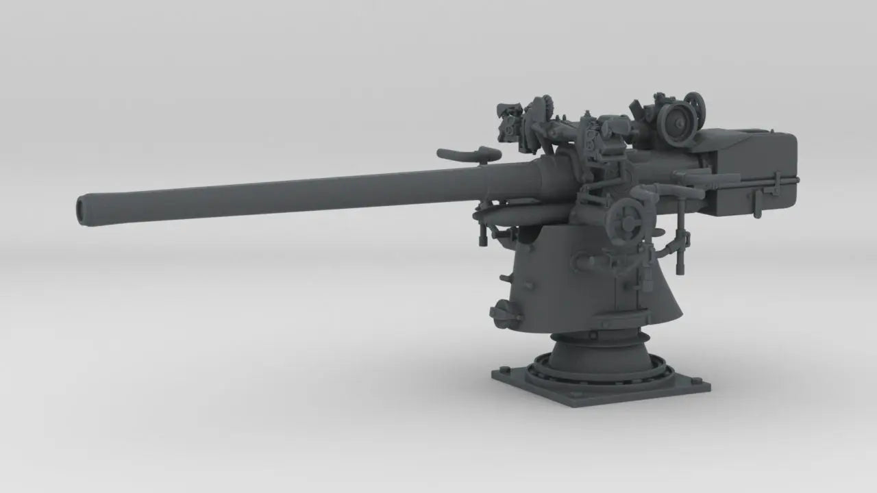 1/11 DKM U-Boot 8.8 cm SK C/35 Naval Deck Gun - distefan 3d print