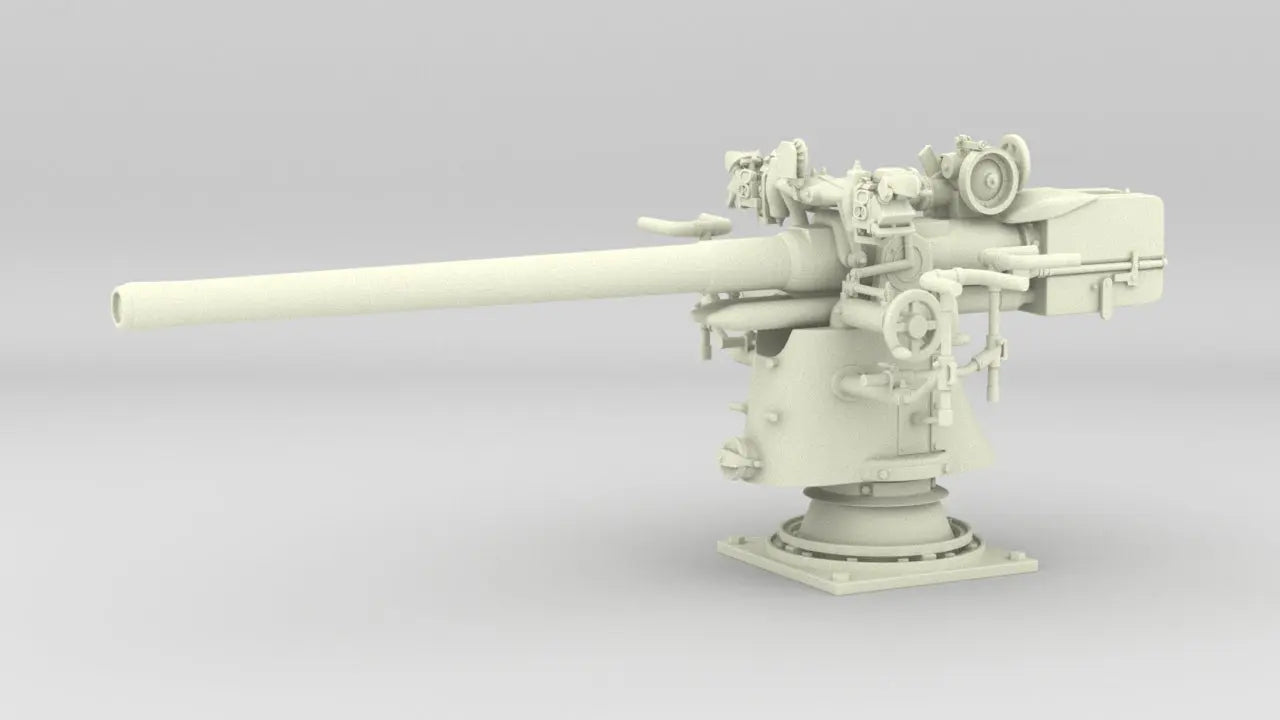 1/11 DKM U-Boot 8.8 cm SK C/35 Naval Deck Gun - distefan 3d print