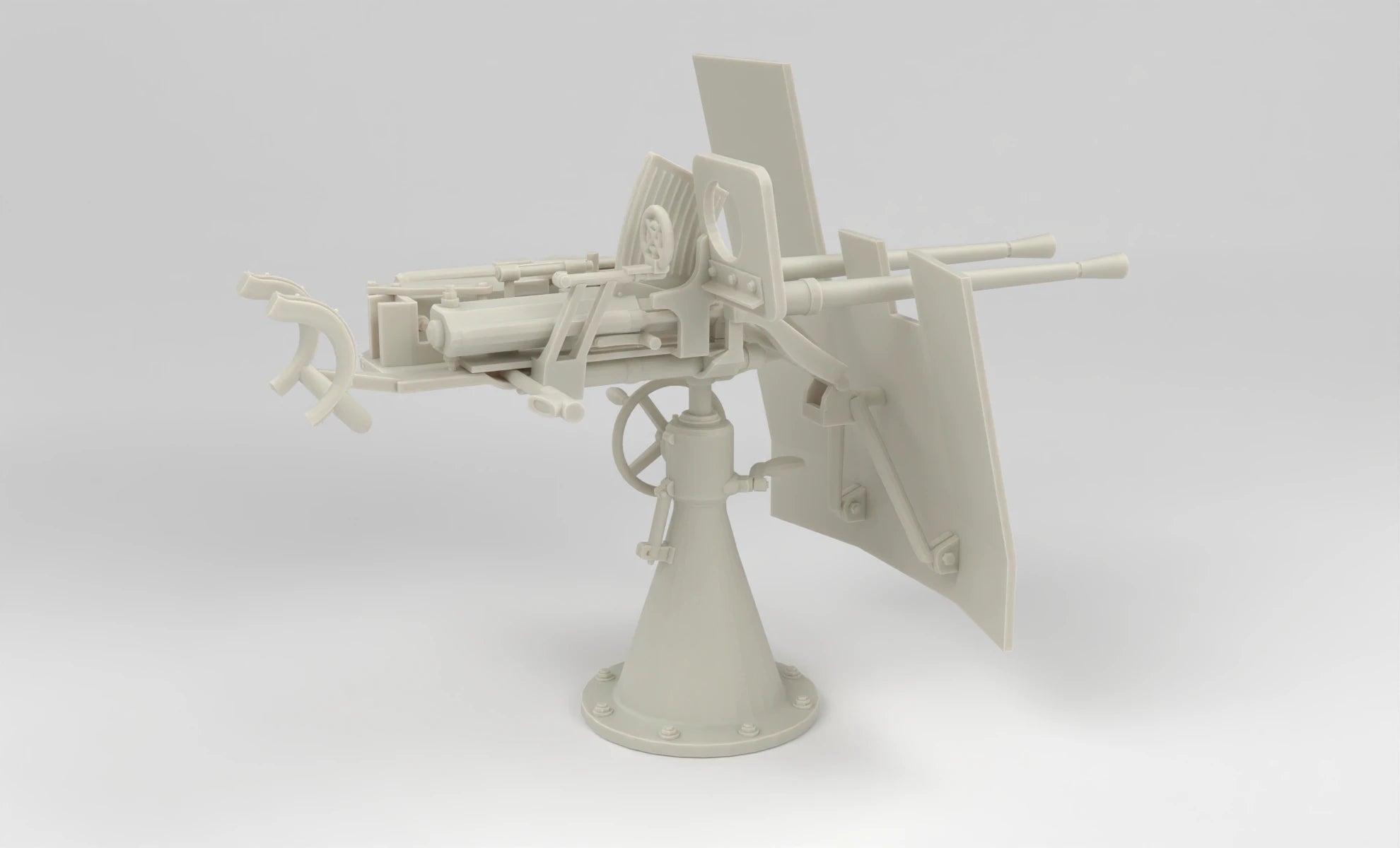 1/11 DKM Double 20mm C/30 Flak w/ Shield Protosoon – alternate view