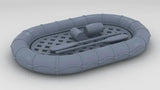 1/12 USN Life Raft Oval Kit
