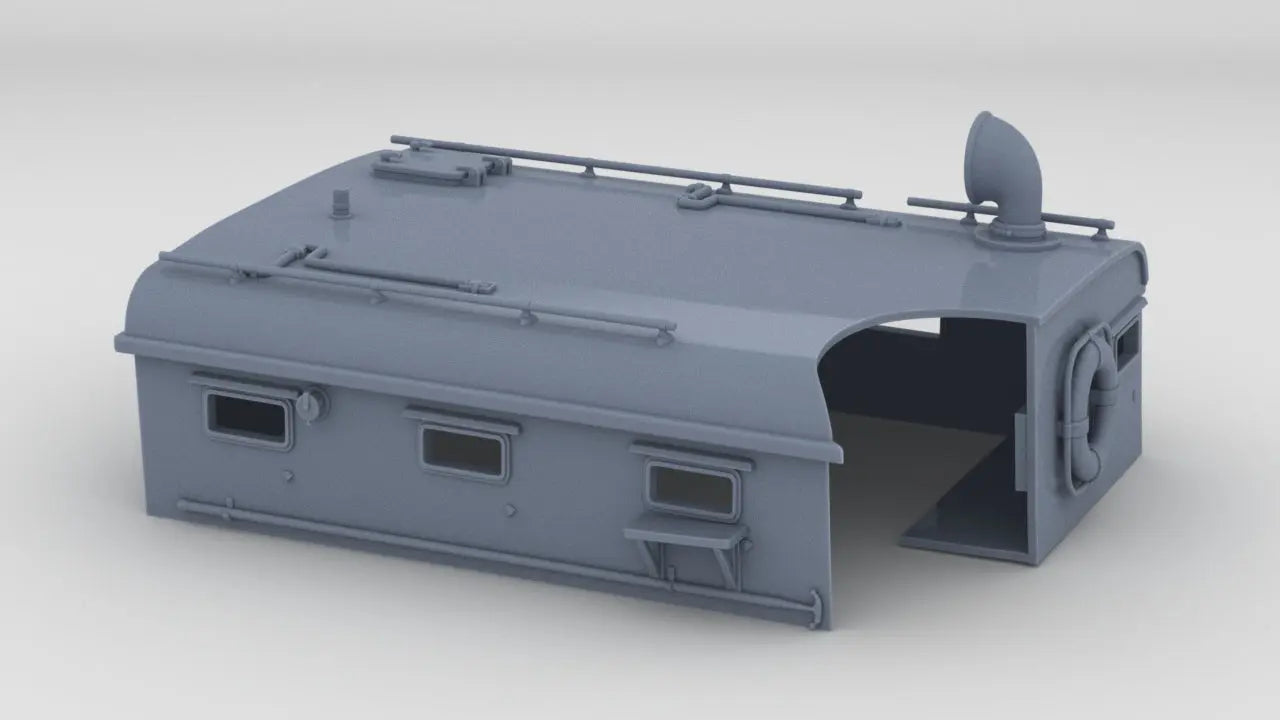 1/12 USN PT Boat 109 Day Cabin - distefan 3d print